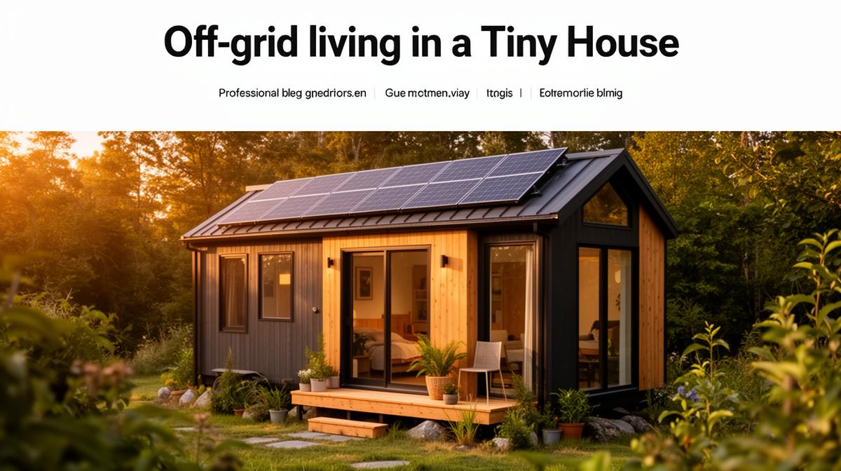 Off-grid wonen in een Tiny House: haalbaar, maar met slimme keuzes