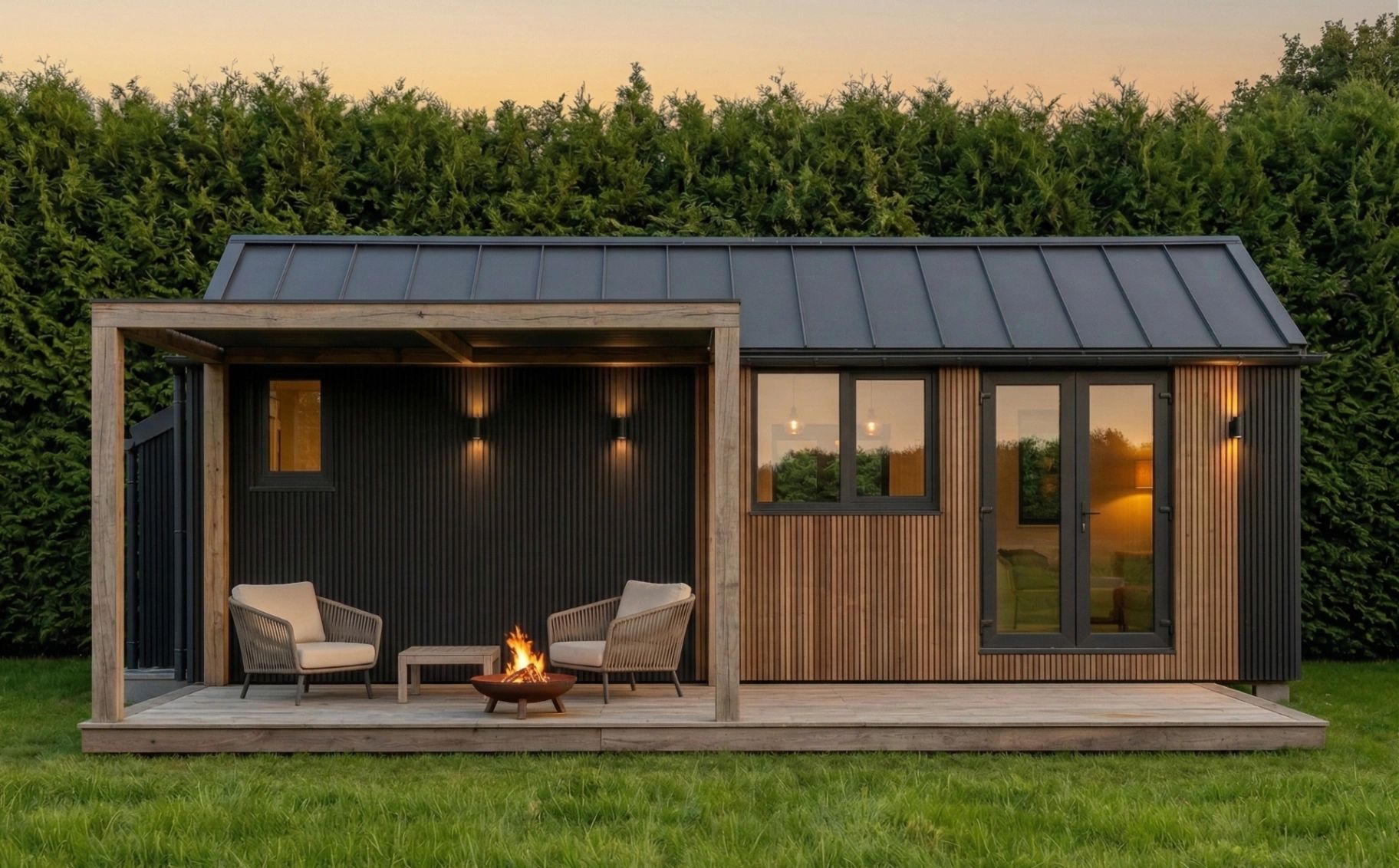 Direct leverbaar | nieuwe luxe tiny house (sleutelklaar)