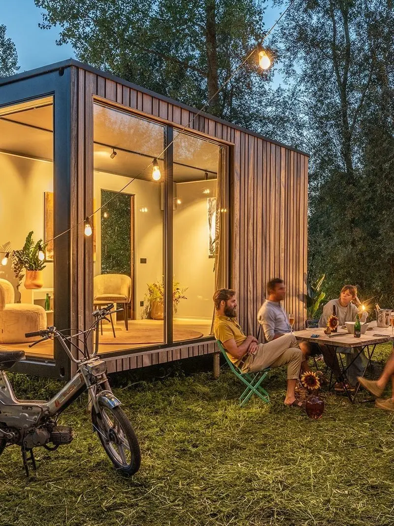 Stalen frame Tiny House / Tuinkamer