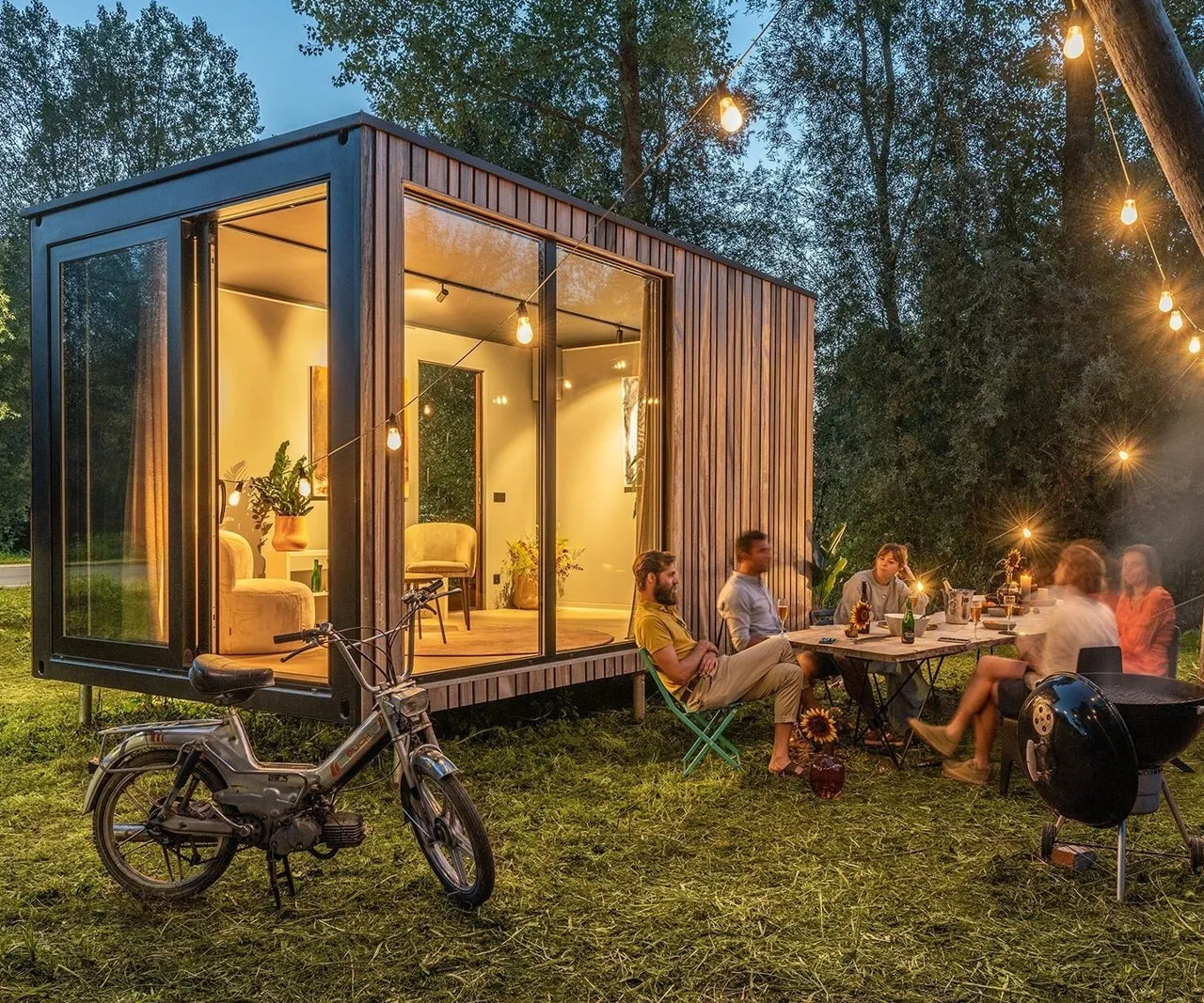 Stalen frame Tiny House / Tuinkamer