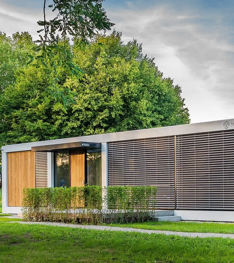 Verplaatsbare modulaire Box