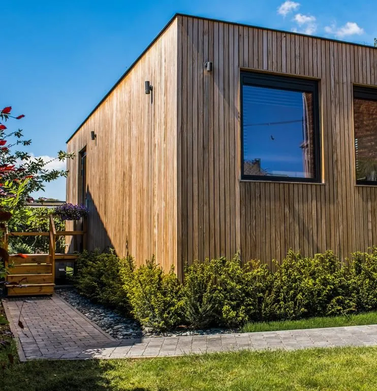 Modulaire prefab houtskeletbouw