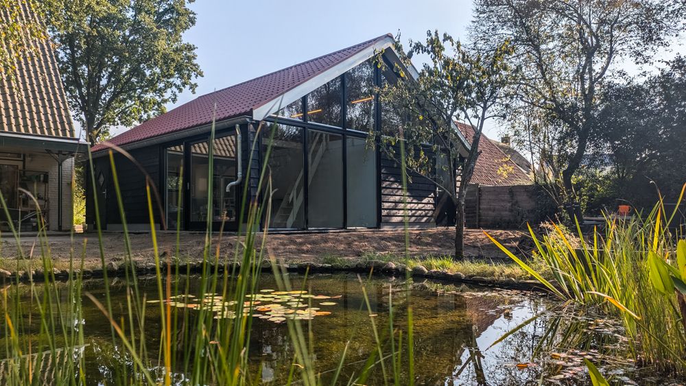 Houten atelier 